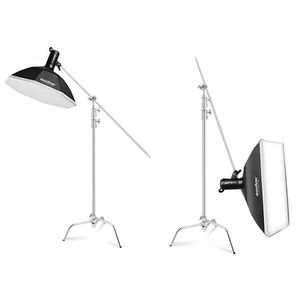 C-stand <span class=keywords><strong>de</strong></span> soporte ajustable para <span class=keywords><strong>estudio</strong></span> fotográfico, soporte resistente <span class=keywords><strong>de</strong></span> 10 pies para vídeo profesional y fotografía - Product Image 3