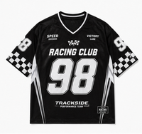 Maßgeschneidertes Rennfahrer-Trikot Atmungsaktives Mesh Sublimationsdruck Team-Logo Rennclub-Bekleidung Großhandel