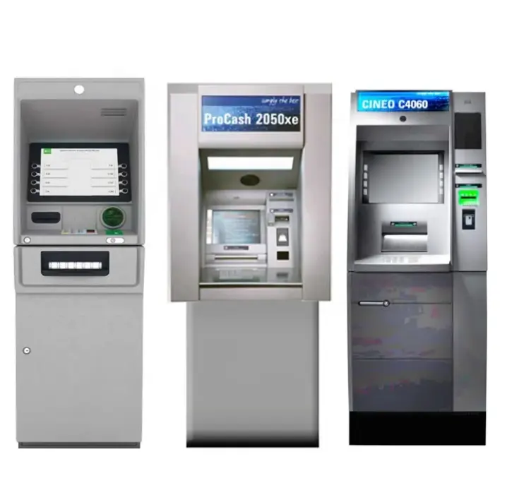 Yüksek kaliteli banka ATM makinesi bütün NCR Wincor Diebold komple ATM