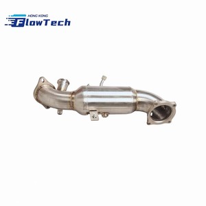 ท่อลงสแตนเลส 304 แบบไหลแรงสูง สำหรับ Alfa Romeo Giulia/Stelvio 2.0T GME-T4 – ท่อไอเสียแบบยึดติดโดยตรงเพื่อเพิ่มประสิทธิภาพ - Product Image 2