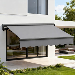 Auvent électrique télécommandé avec auvent de bâtiment de jardin léger pour l'application d'auvent de pluie de balcon de villa extérieure - Product Image 5