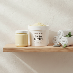 Manteca de Karité Filtrada al por Mayor SDA, Origen Natural de Guinea, Textura Suave, Cosméticos - Product Image 1