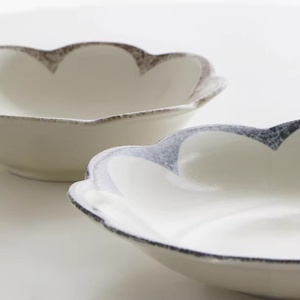 Plato de Cerámica Moderno Estilo Coreano con Color Subesmaltado, Apto para <span class=keywords><strong>Microondas</strong></span>, Grueso, de Alta Gama, para el Hogar, Regalo para el Hogar Nuevo - Product Image 4