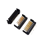 Connecteur de batterie à lame droite 6 broches pas de 2,0 mm, vente directe usine, pour serrure à empreinte digitale, connecteurs de batterie au lithium, boîtiers de câbles