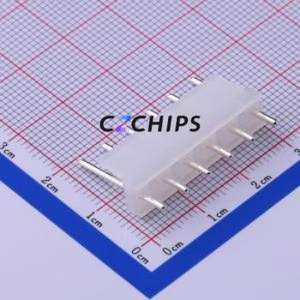 A5081WVB-06P Wire-to-Board Pin Header Through hole Component (THT),P=5.08mm Connector 1x6P 5.08mm Through Hole 6P - Product Image 2