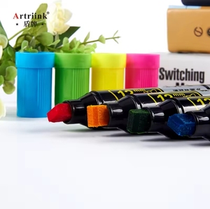 Single Big Oblique Head Marking Paint Color Pens <strong>Permanent</strong> <strong>Marker</strong> for Advertising Graffiti - Product Image 4