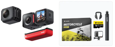 Insta360 ONE RS KIT DUAL PARA MOTOCICLETA/RS