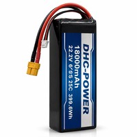 Batterie LiPo semi-solide haute capacité DHC-POWER 22,2V 16S 18000mAh 25C avec cathode LiNiMnCoO2 pour drone, 800 cycles
