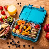Leakproof Sealed Kids Lunch Bento Box, 6 Compartments