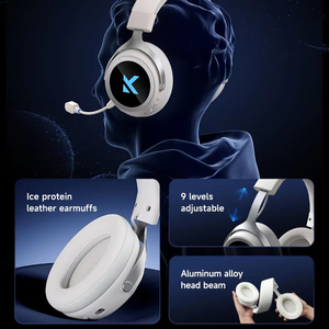 Topspeed 2.4G BT không dây RGB 7.1 Stereo âm thanh chơi game tai nghe độ trễ thấp 2000mAh giảm tiếng ồn tương thích PC ps5 djs thể thao - Product Image 4