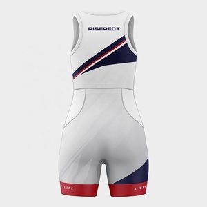 Collection Équipe USA : Justaucorps de lutte personnalisés pour hommes, uniformes de lutte, combinaisons de sport pour la compétition - Product Image 6