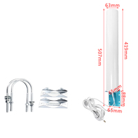 Antena Router 4G/5G CPE/PRO Kartu Jaringan Nirkabel Antena Barel Omnidirectional Peningkat WIFI Konektor TS9 High-Gain