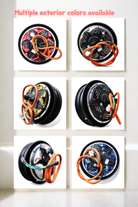 Moteur DKYS 60V 72V 3000W 10 pouces 50H pour scooter, vélo, moto, moyeu avec double capteur Hall, pièces décoratives 10 pouces 3000W double capteur Hall - Product Image 4