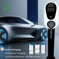 Chargeur rapide pour véhicule électrique XTEVSE 22 kW Type 2 GBT, borne murale, équilibrage de charge, Wifi, station de charge solaire, câble de 5 m, état neuf