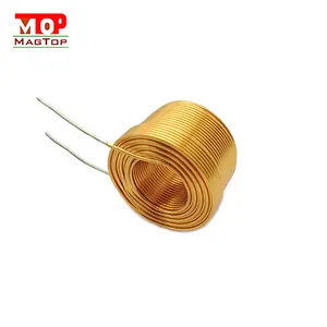 High Quality Custom Air Core Wireless Charging Receiver Coil Induction Copper Voice Coil