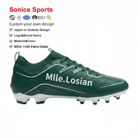 Chaussures de football américaines avec logo personnalisé, chaussures de football américain directement de l'usine, chaussures de football américain fabriquées en Chine