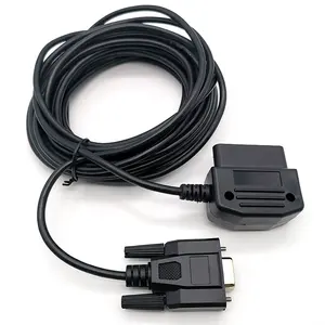 Hochwertige OBDII 16Pin-Stecker auf DB9 RS232 Buchse Auto diagnose Verlängerung kabel LKW Dashcam-Kabel Diagnose werkzeuge OBD2-Kabel