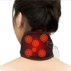 ผ้าพันคอไฟฟ้าแบบปรับได้ 1 ขนาด พร้อมระบบทำความร้อน บรรเทาอาการปวดคอ - Product Image 2