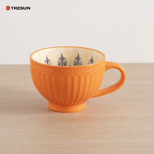 Bohemian Ceramic Tableware Marrakech Bowls and Plates Vintage Western Dinner Plates, Luxury Home Color-glazed Bowls and Plates - Product Image 4