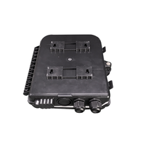Meilleur prix noir étanche 8 cœurs NAP ODP FTB FTTH boîte de Distribution de fibre optique 1X8 PLC répartiteur bornier