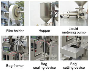 אישית רפואי נוזלי קרם שמפו תחליב דטרגנט יד ג 'ל אריזת אריזת מזון ספירה לצוד מכונת - Product Image 4
