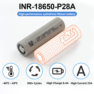 CALH Yüksek Hızlı Deşarj P28A 3.6V 2800mAh 25A Molicel 18650 Li-ion Pil Lityum İyon Hücreli Piller INR-18650-P28A - Product Image 2