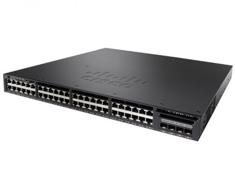 ciscos Catalyst 3650 48 Port Full PoE 4x10G Uplink IP Services WS-C3650-48FQ-E enterprise Switch
