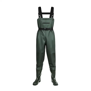 OEM Hot Bán Unisex PVC Ngực Loài sếu Dày Không Thấm Nước Jumpsuit Hệ Thống Thoát Nước Quần Chống Chăn Nuôi Mặc Câu Cá Hàng Đầu <span class=keywords><strong>Waders</strong></span> - Product Image 3