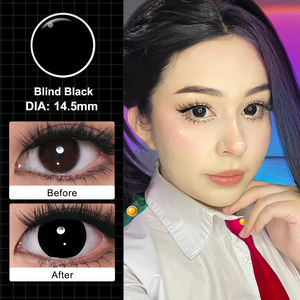 Lentilles de contact colorées pour cosplay, lentilles de contact fantaisie blanches, lentilles de contact colorées pour Halloween - Product Image 2