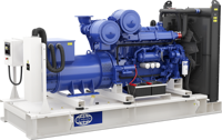 FG-Wilson P1100-1 50/60Hz 480V 808kW Einphasiger 1103D-33TG2 Offener Rahmen Wassergekühlter Dieselgenerator Auto-Fernbedienung 24V DC ATS
