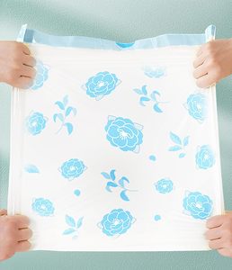 Huamaohengchun Drawstring Tear-Free Separated Plastic Can Liner for Bathroom Office Home Bedroom <b>Small</b> Garbage <b>Basket</b> Bags - Product Image 5