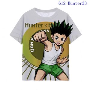 18 Designs HUNTER GON FREECSS Killua Zoldyck T-shirt en soie de lait pour femmes, chemises d'anime pour hommes et enfants - Product Image 6
