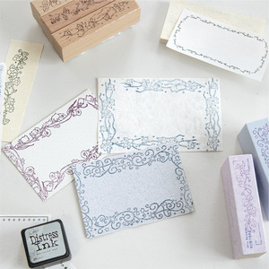 1 ensemble de tampons décoratifs pour fonds de journal DIY, thème vigne et jardin - Product Image 3