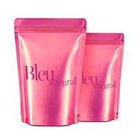 Sachet Mylar Personnalisé Imprimé Recyclable Vide avec Fermeture Ziplock, Emballage Doypack pour Café, Bonbons, Thé