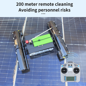 Robots et brosses de nettoyage de panneaux solaires 2026, équipement de nettoyage automatique de panneaux solaires, brosse de lavage à l'eau, kit de robot PV, <span class=keywords><strong>machine</strong></span> - Product Image 2