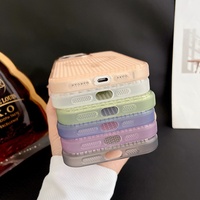 Casing Ponsel Desain Sport Magnetik Transparan Anti Guncangan Anti Debu Pembuang Panas untuk 17 Pro Max Air 16 15 14 13 12