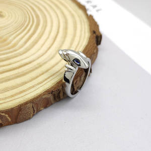 Haute qualité YuGi-Oh Duel Monsters jeu de cartes à collectionner Blue-Eyes White <span class=keywords><strong>Dragon</strong></span> Silver Metal Ring comme cadeaux - Product Image 4