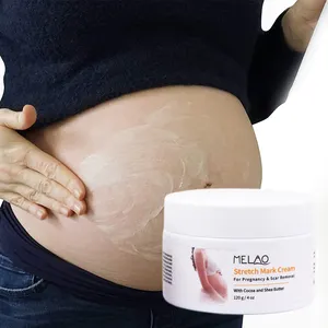 MELAO — crème anti-cicatrices pour le corps, étiquette privée, OEM/ODM, vergetures, pour l'élimination des cicatrices