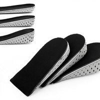 Semelles intérieures thermiques et sportives en EVA invisibles pour augmenter la taille, pour hommes et femmes, hauteur de 2-3 cm