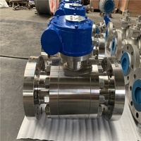 Trunnion Brida montada API 6D Válvula de bola forjada 2 "900 # A216 Trunnion de cuerpo flotante