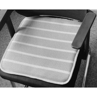 Coussin de siège de bureau rayé moderne, vente en gros d'usine, tissu en maille 3D respirant et doux pour un refroidissement optimal