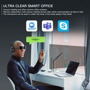 <span class=keywords><strong>Sotec</strong></span> 2024 Nuevas Gafas Inteligentes AR VR 1080p HD OEM con Carga por Inducción, Dioptrías Ajustables, Transmisión de Datos, Certificación CE/RoHS/FCC - Product Image 4