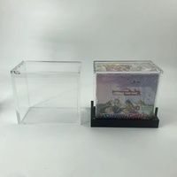Vente en gros JH Boîte d'appoint en acrylique et boîte TCG CGC Boîte d'appoint en anglais