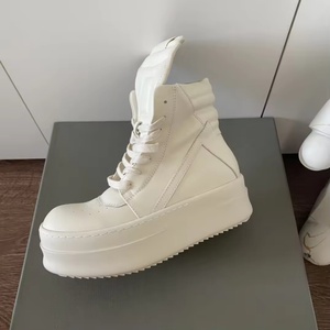 Zapatillas Altas Casuales de Lona con Borlas para Mujer, Zapatos Deportivos de Marca de Lujo, Botas de Calle Modernas para Hombre - Product Image 6