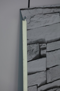 Panneau mural isolé en métal sculpté Revêtement mural extérieur décoratif avec noyau en PU - Product Image 5