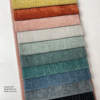 Haut de gamme sur mesure rideau Chenille tissu 100% Polyester moderne canapé sectionnel meubles de salon