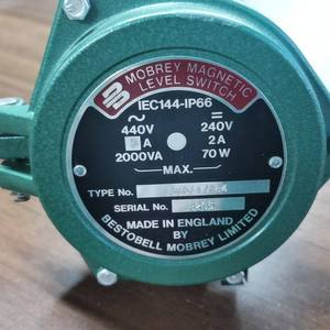 สวิตช์ระดับแม่เหล็กโมเบรย์ S36D64 F84 240V 440V AC 2A 70W IP66 ผลิตในประเทศอังกฤษ - Product Image 1