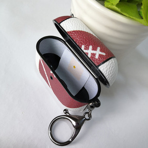 Football <span class=keywords><strong>Basketball</strong></span> Rugby Baseball étui en cuir pour Apple <span class=keywords><strong>Airpods</strong></span> 1/2/3/4 protecteur pour <span class=keywords><strong>Airpods</strong></span> Pro 2 housse casque sans fil sac - Product Image 6