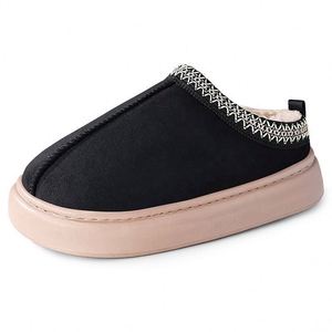 Botas de Nieve Clásicas de Invierno para Mujer de Alta Calidad, Parte Superior de PU, Forro de Microfibra, Media Pantorrilla, Estampadas, para Interiores y Exteriores, Precio al por Mayor - Product Image 4