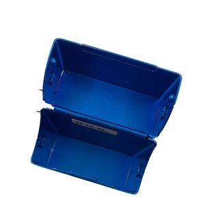 Caja de Cigarrillos Rectangular Pequeña de Hojalata, Estilo Ruso Winston, con Tapa Abatible, Personalizable - Product Image 4